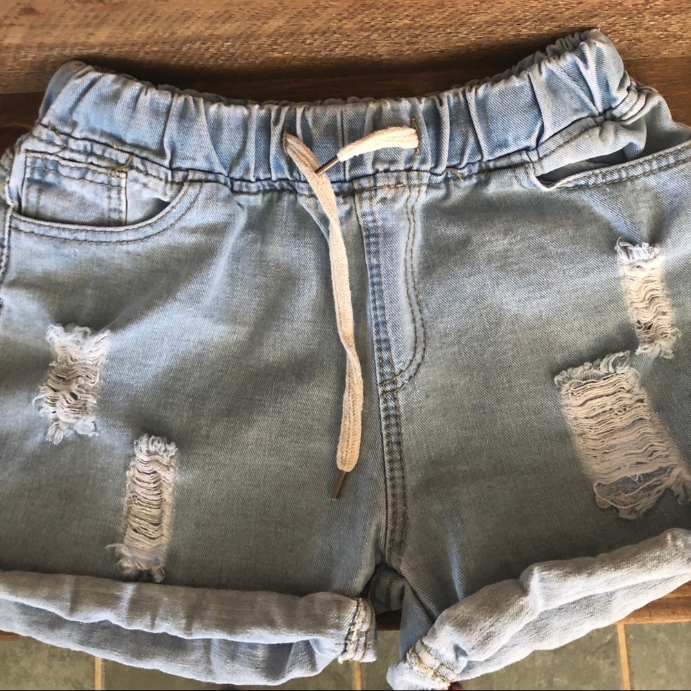 Ripped shorts